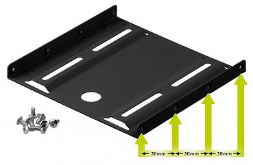 Einbauset für 2.5 Zoll SSD/HDD