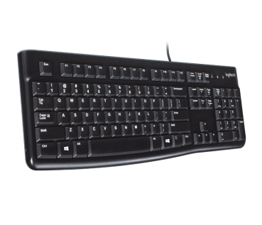 Logitech K120 Tastatur OEM Black