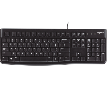 Logitech K120 Tastatur OEM Black